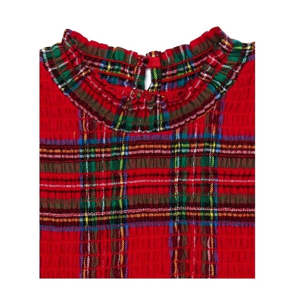 Wonder Nation Baby and Toddler Girl Plaid Holiday Dress 12m - Picture 3 of 8